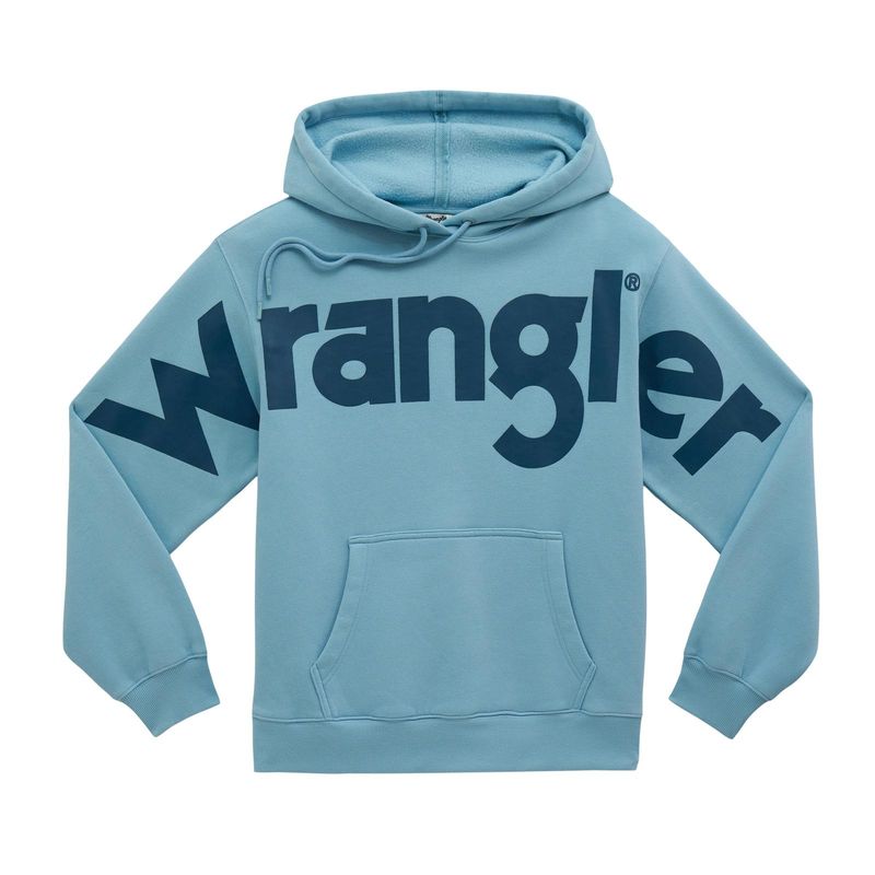 Wrangler Retro® Americana Logo Hoodie - Blue