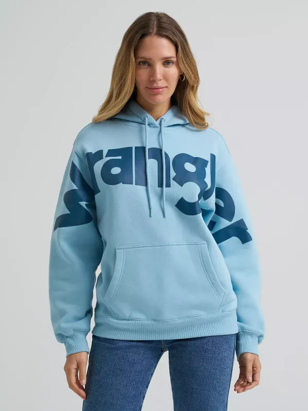 Wrangler Retro® Americana Logo Hoodie - Blue