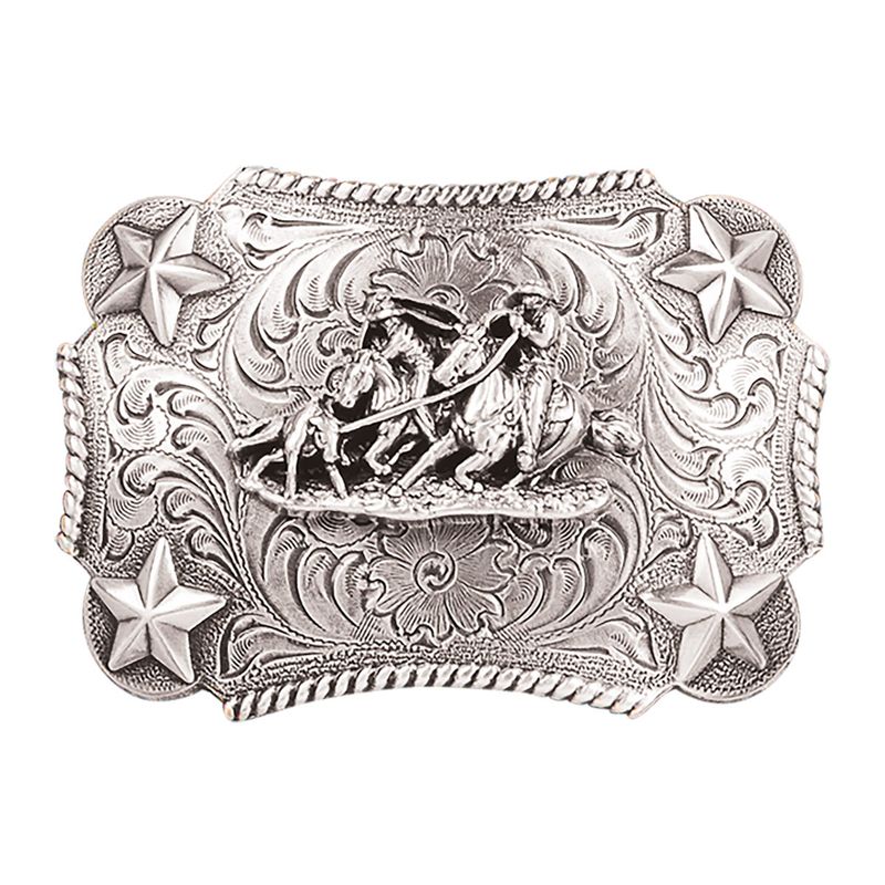 Belt Buckle - Nocona Youth Team Roper Buckle