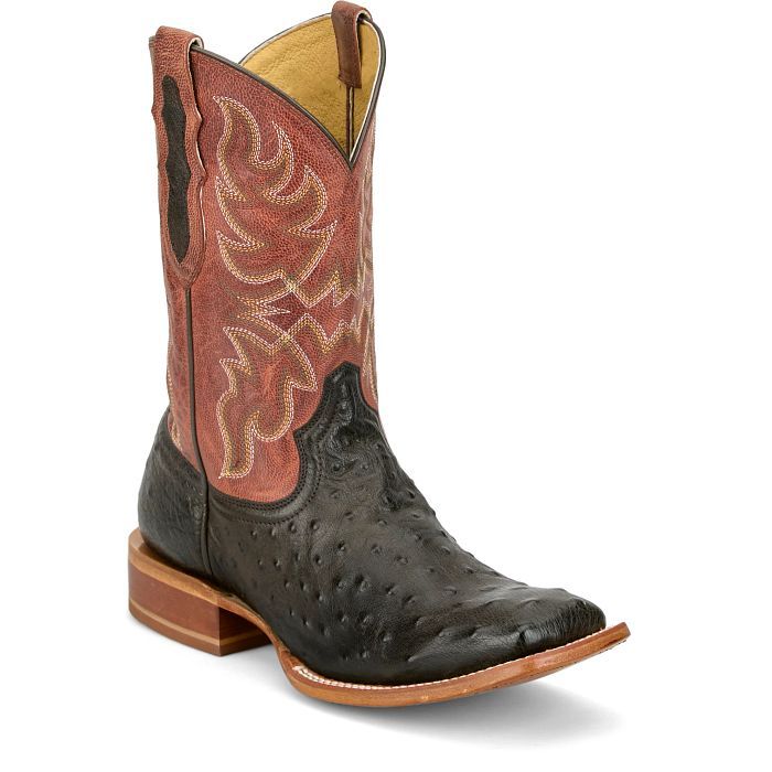 Men's Tony Lama "Blaine" Kango Amber Ostrich