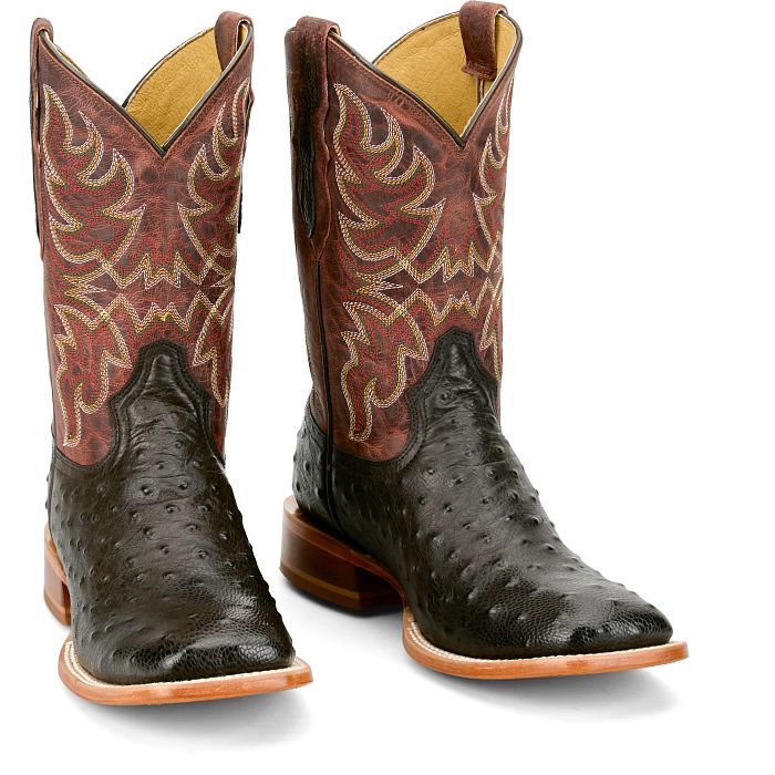 Men's Tony Lama Men's Tony Lama "Blaine" Kango Amber Ostrich