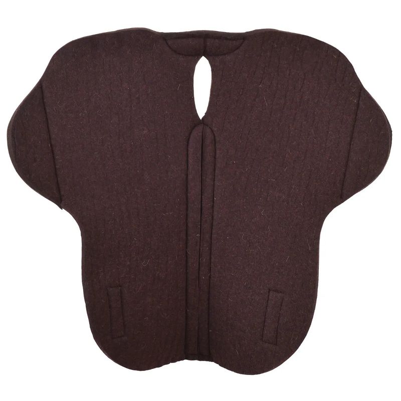 Dropped Rigging Trail Pad - Chocolate - 34"D x 28"S x 3/4"