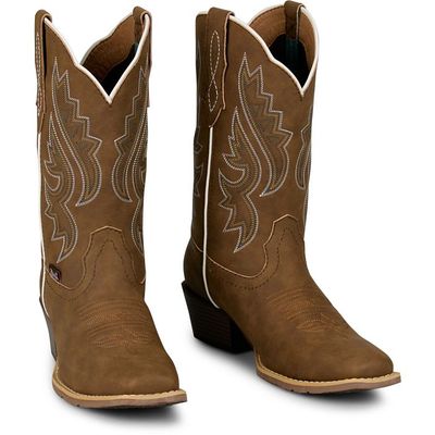 Women's Justin Dezi Western Boot - Brown