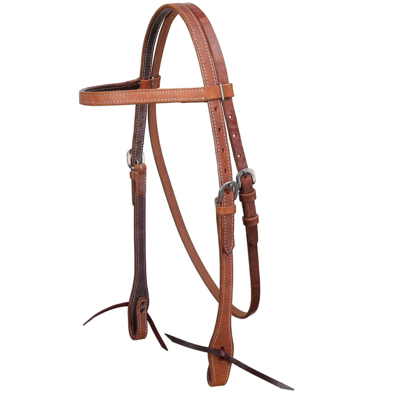 Classic Stitch Argentina Cow Leather Browband Headstall