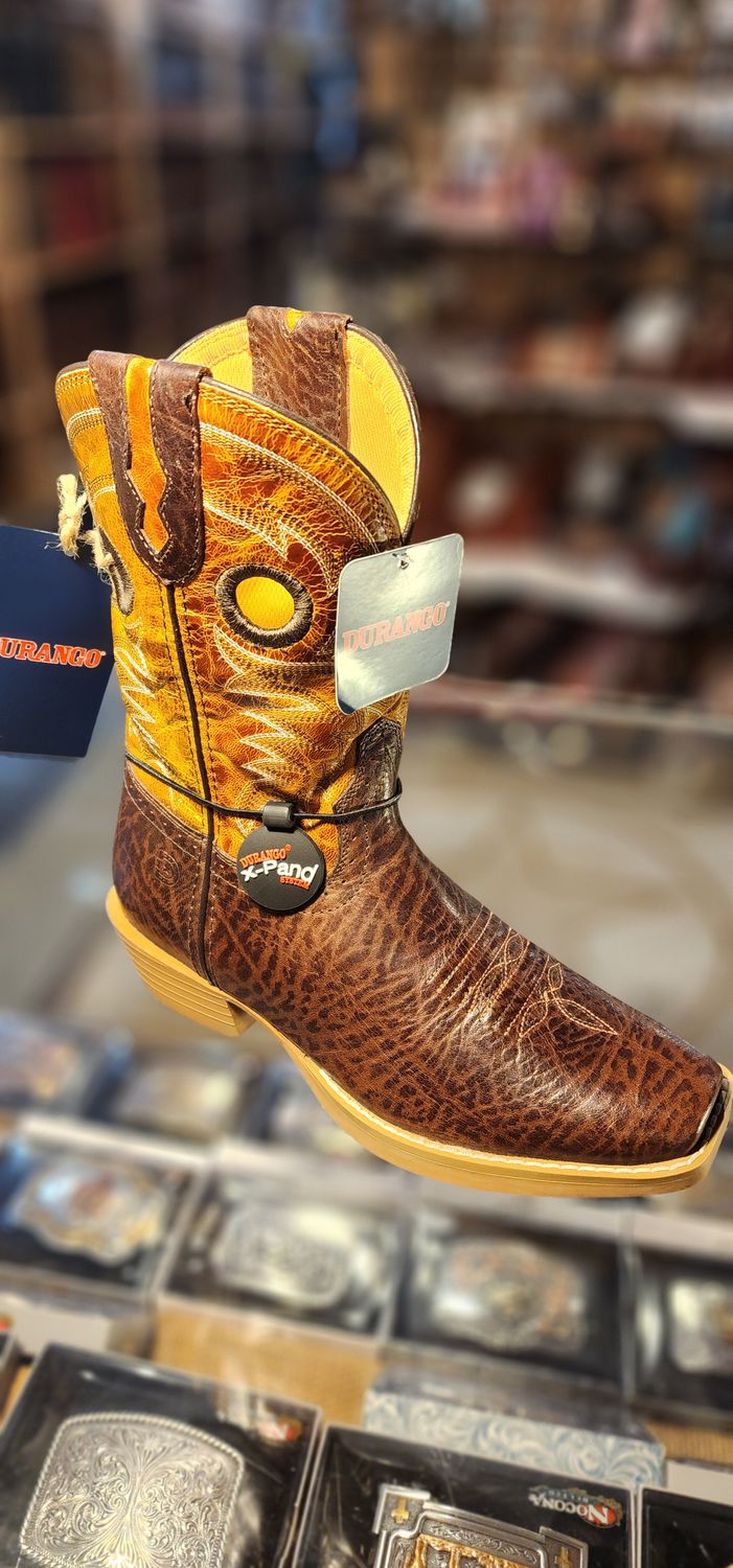 Children's Durango Brown &amp; Golden Maize Boot