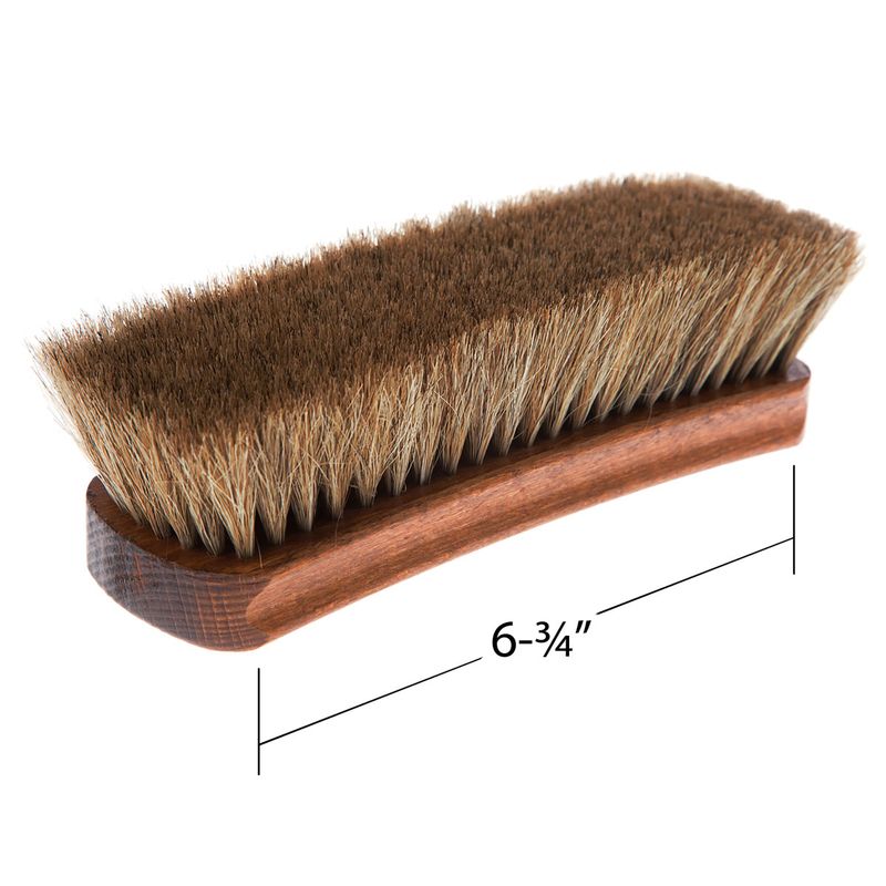 Boot Brush - 100% Horsehair