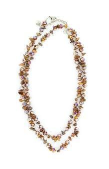 Strands of Beads and Stones Necklace