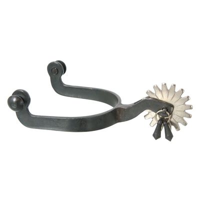 Black Steel Jingle Bob Spurs