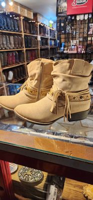 Women's Very G Western Clover Zipper Boots