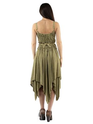 Women's Scully Honey Creek Rayon Lace-Up Dress