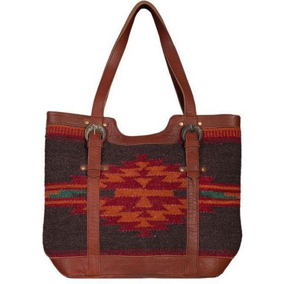 Handbag - Scully Woven Aztec