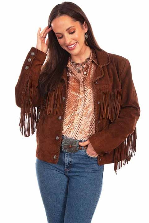 Women's Scully Suede Fringe Jacket