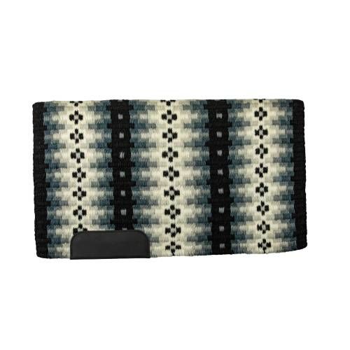 Show Blanket - 34"x38", Color: Black/Royal