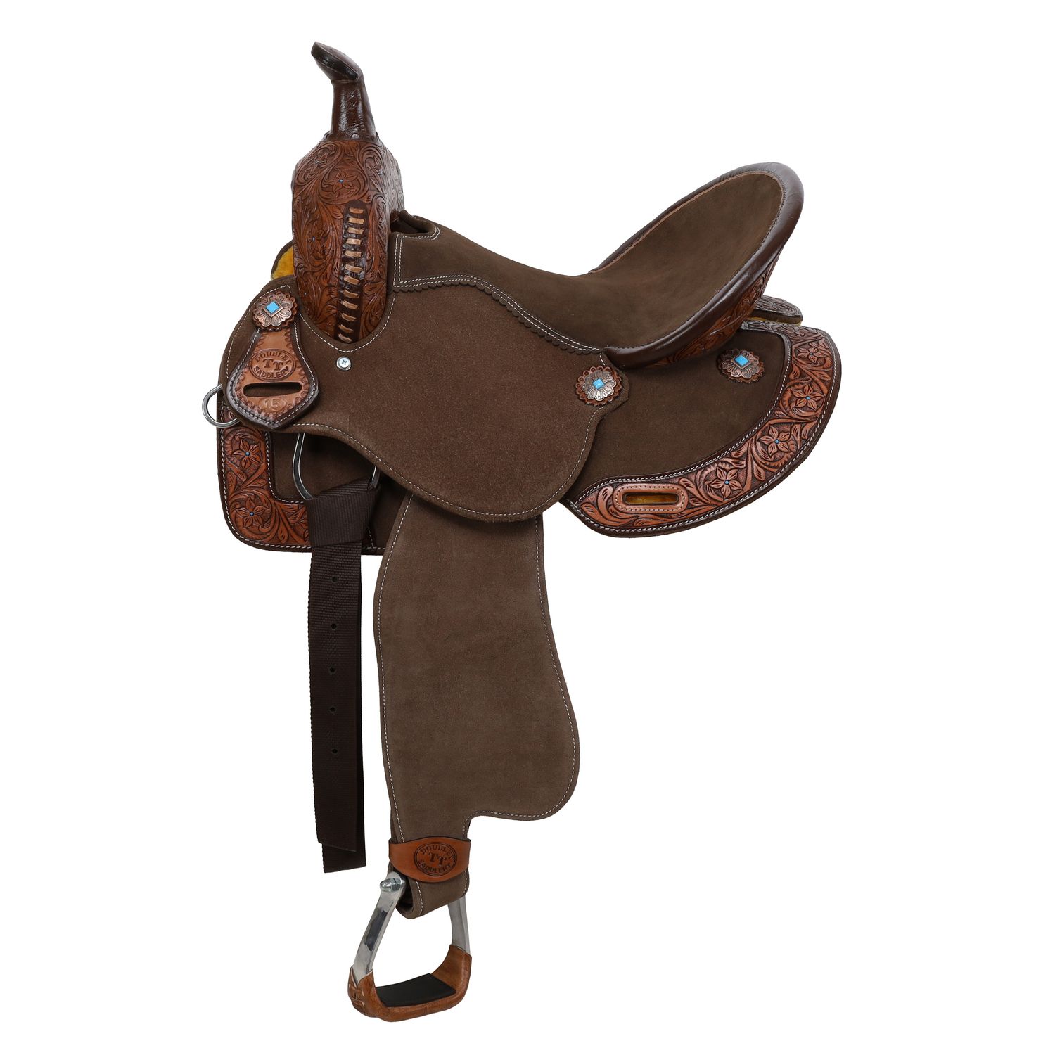 14" Wide Kassidy Spinal Relief Barrel Saddle