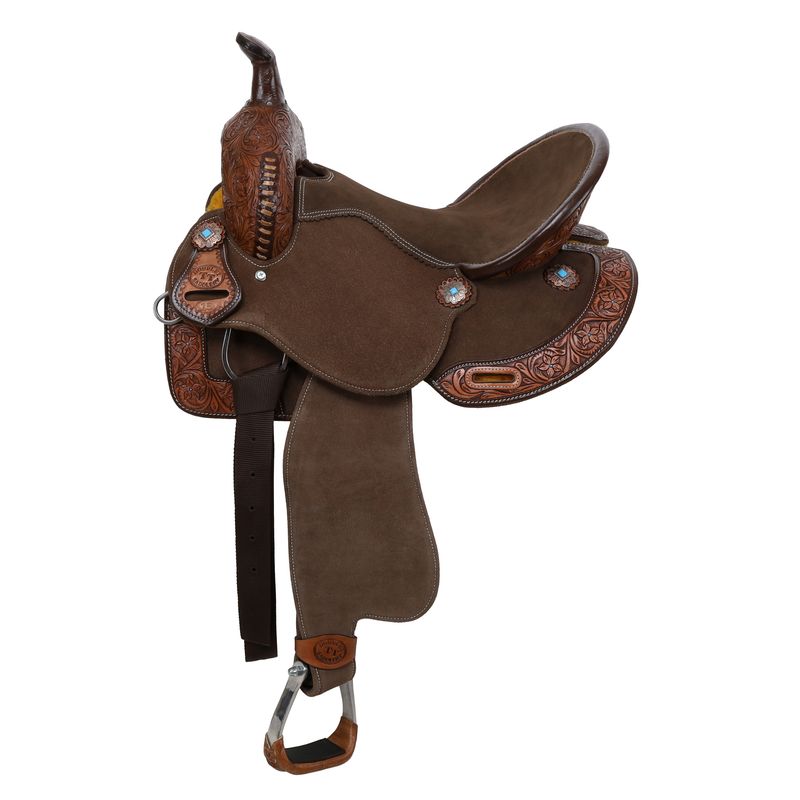 14" Wide Kassidy Spinal Relief Barrel Saddle