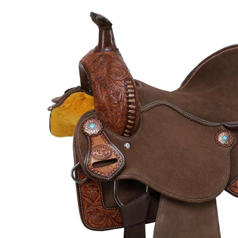 14" Wide Kassidy Spinal Relief Barrel Saddle