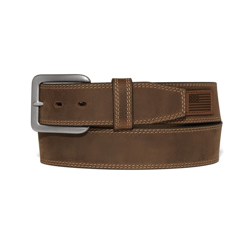 Adult - Justin Heritage Leather Belt