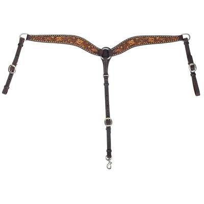 Circle Y Dusty Floral Breast Collar