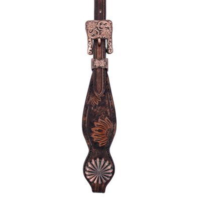 Circle Y Vintage Sunflower One Ear Headstall