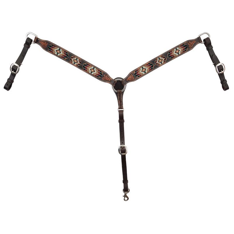 Circle Y Beaded Breast Collar