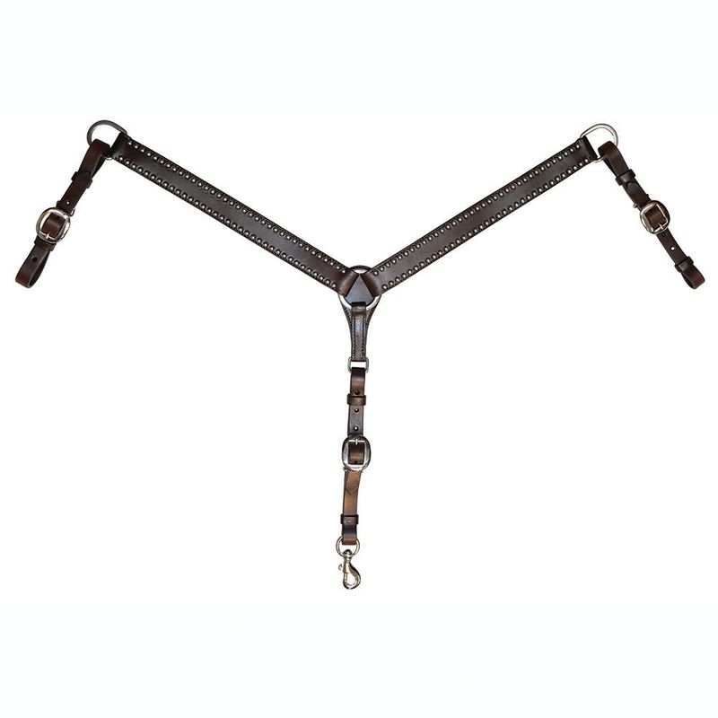 Circle Y Spot Accent Breast Collar