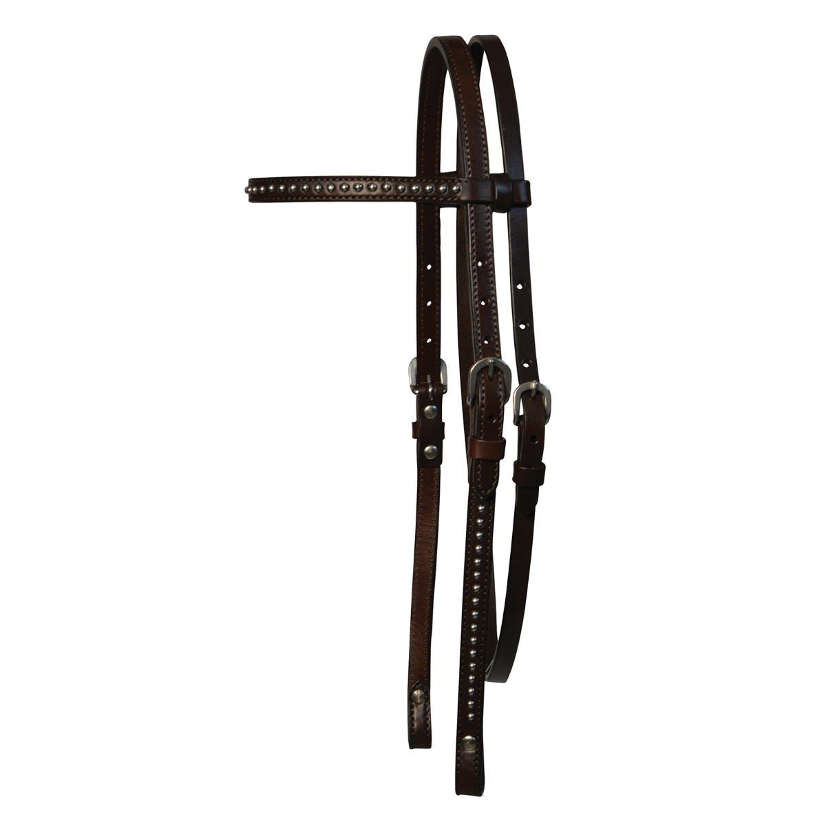 Circle Y Spot Accent Browband Headstall
