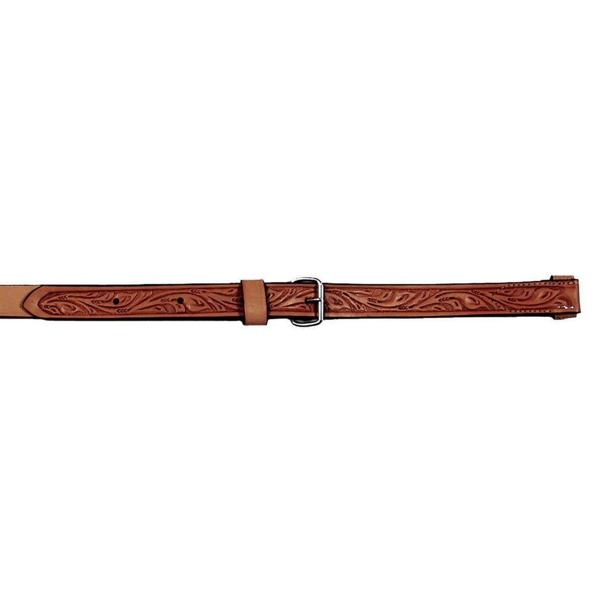 Circle Y Floral Flank Cinch - 1-1/2"