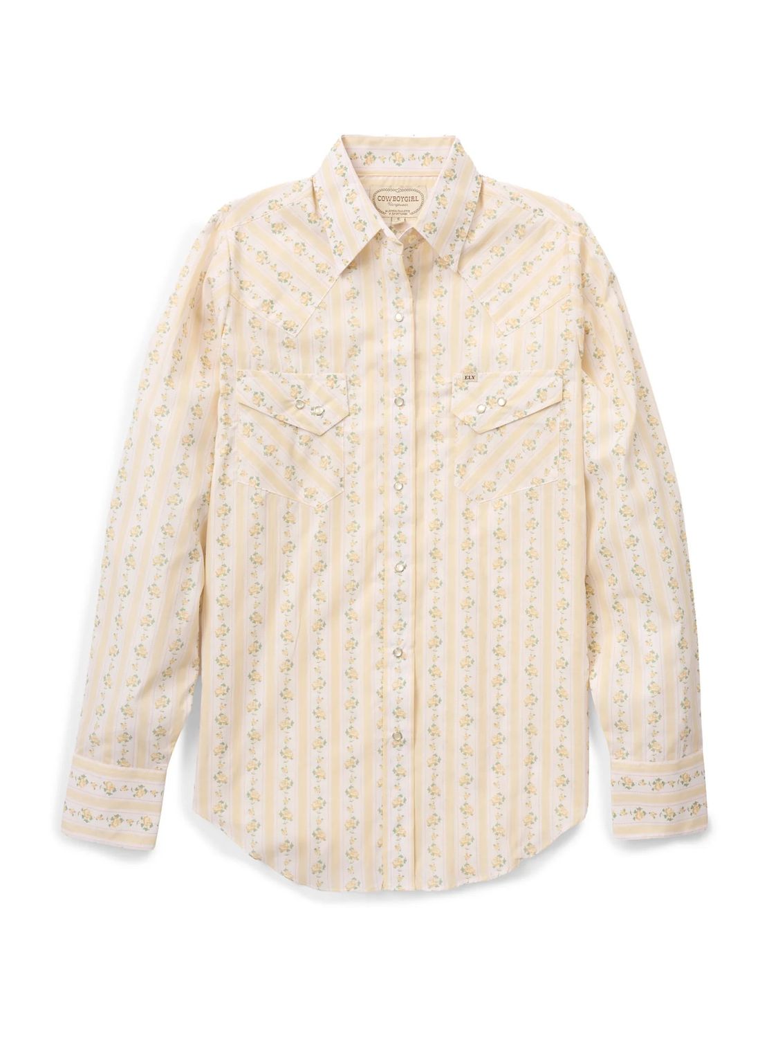Women's Ely Cowboygirl Buttermilk Rose Print Granddaddy
