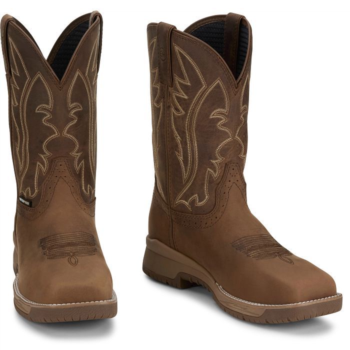 Men's Justin Nitread 11" Waterproof Boot