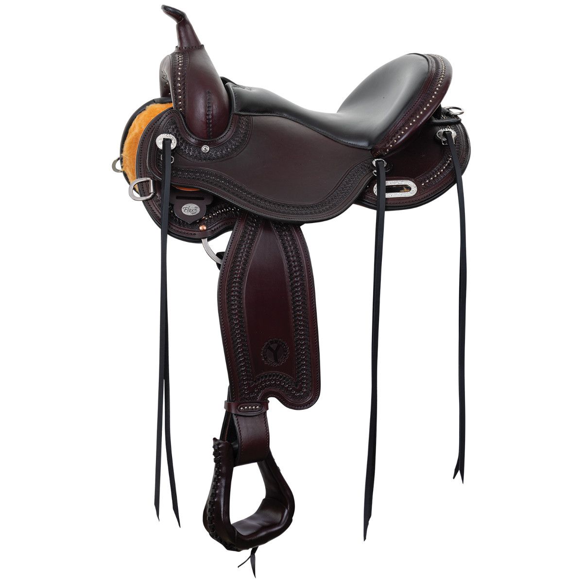 15" REG Circle Y Snowy River Flex2® Trail Saddle