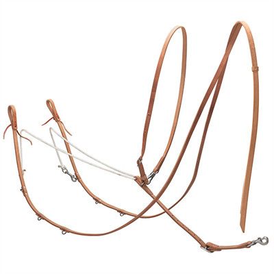 Working Tack Roper/Barrel Style German Martingale