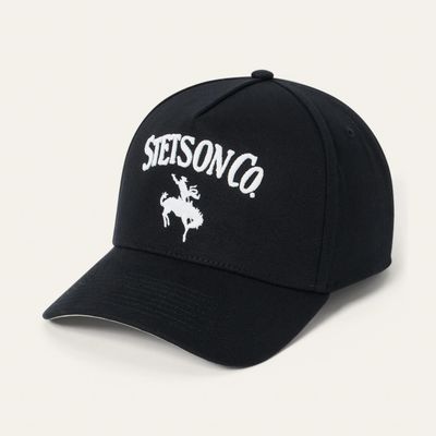 Stetson Cotton Canvas Rider Trucker Ball Cap