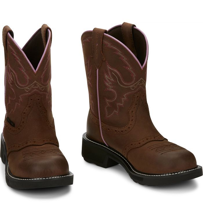 Women's Justin Wanette Work Boot 8" Steel Toe