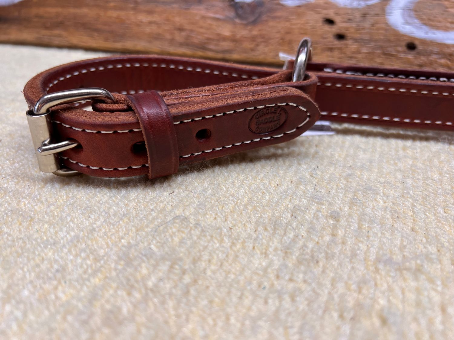 Circle L Leather Training/Breeding Hobbles - 1.5", Color: Dark Oil