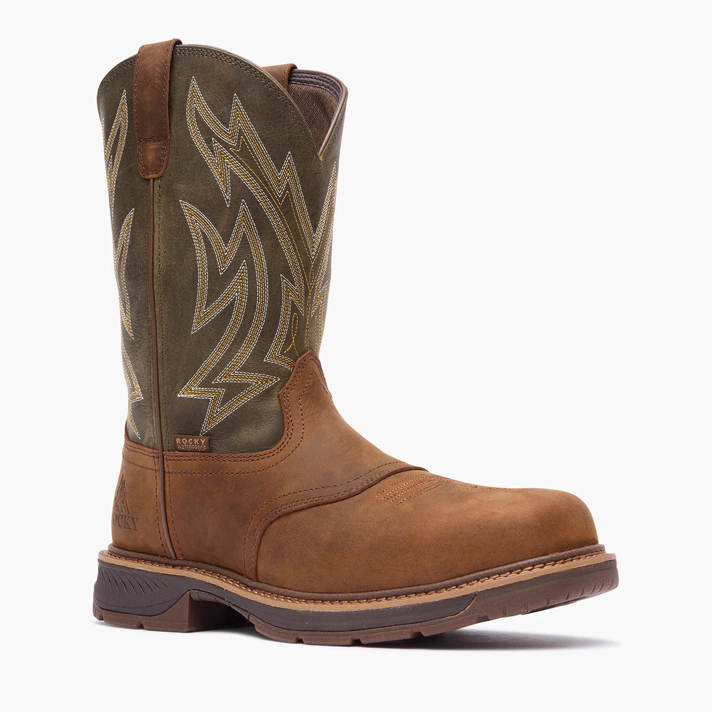 Rocky Ride LTE Carbon Toe Western Boot