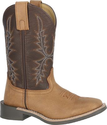 Youth Smoky Adobe Western Boot