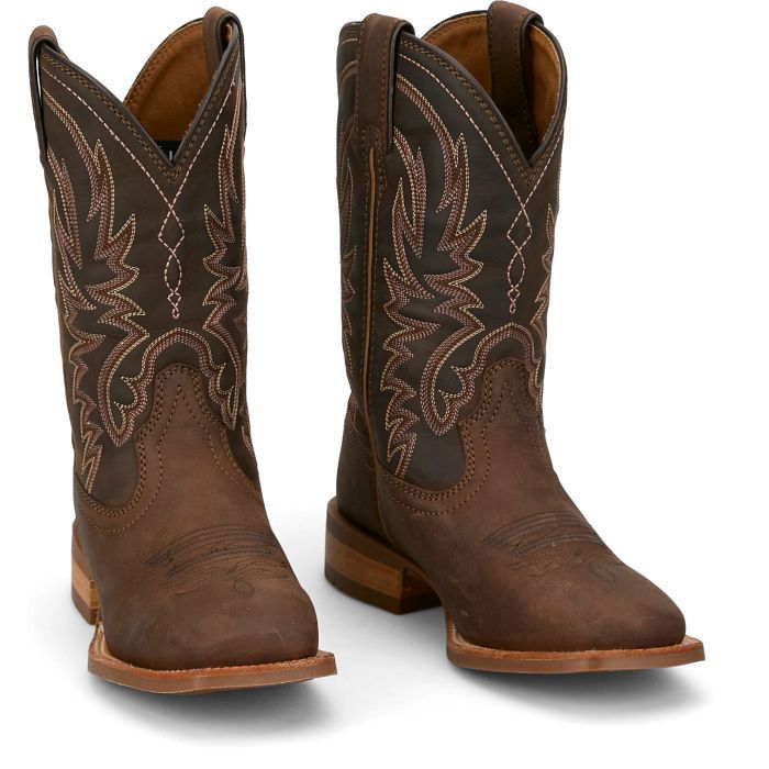 Women's Justin Ryley 11" Western - Chocolate
