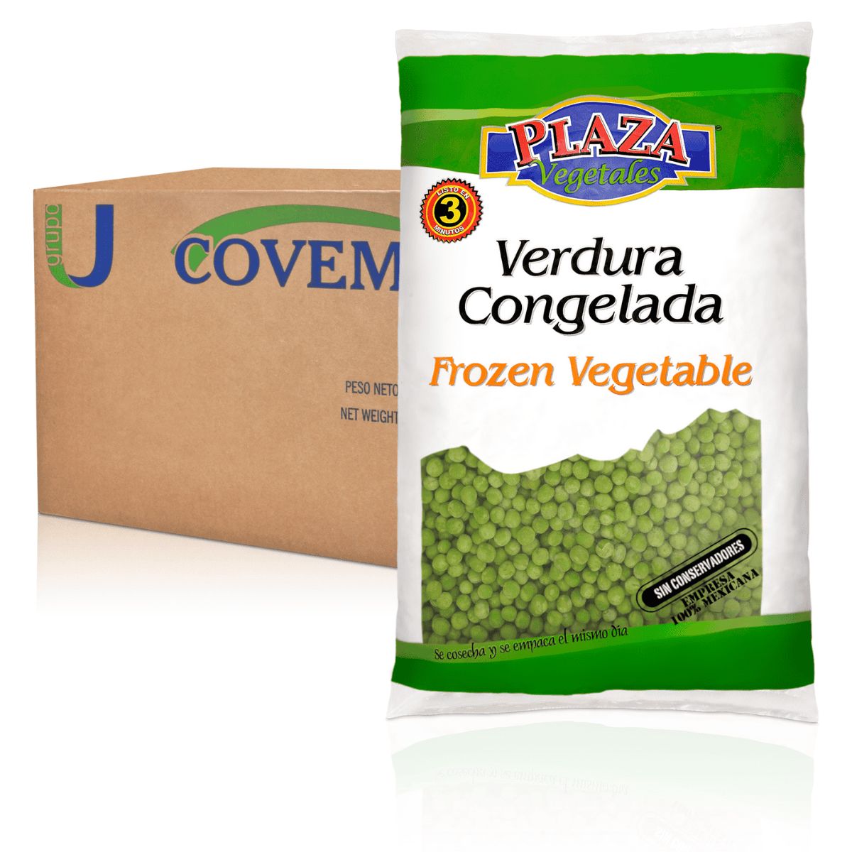 Chícharo covemex congelado