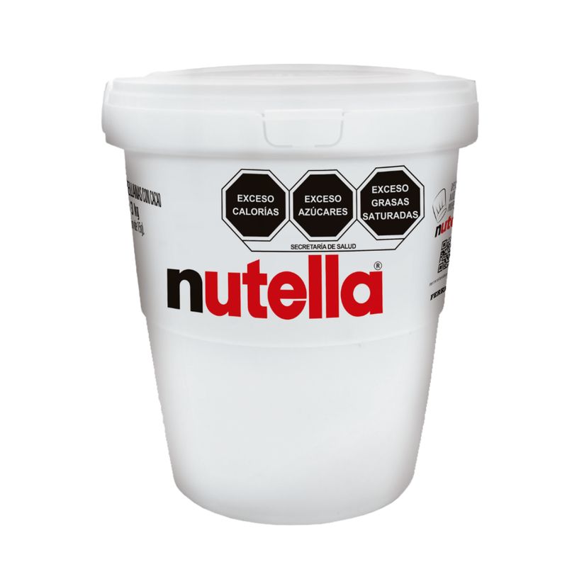 Nutella Crema de Avellanas en Cubeta 3 kilos
