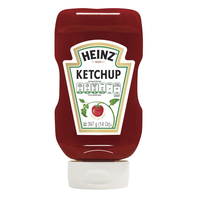 Ketchup Heinz regular roja, Ketchup 16 piezas, botella de 14 onzas, ketchup 397 g, Catsup Heinz