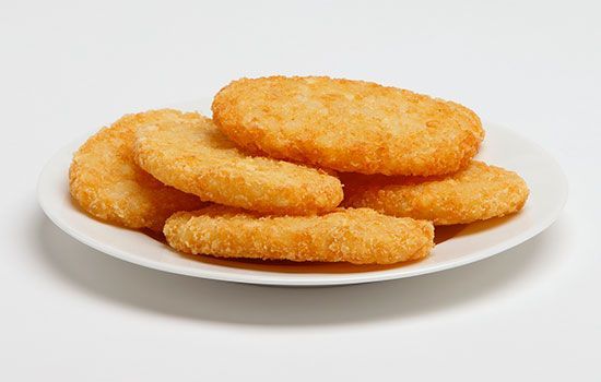 Papa Hash Brown Ovelada Congelada Lamb Weston  caja de 6 bolsas de 1.588 kg Tortas de papa congelada