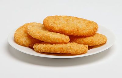 Papa Hash Brown Ovelada Congelada Lamb Weston  caja de 6 bolsas de 1.588 kg Tortas de papa congelada