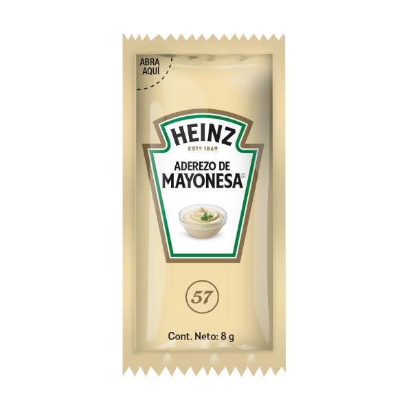 Aderezo Mayonesa Heinz® en sobre