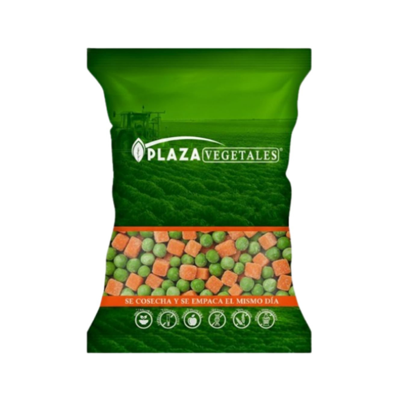 Chícharo con Zanahoria