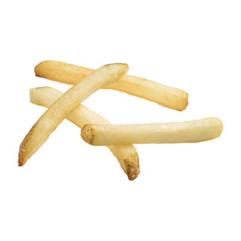 Papa Corte Recto 3/8" con Cáscara