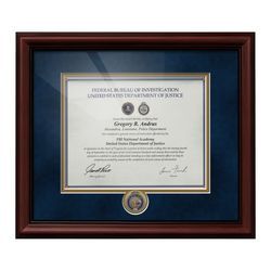 Frame: Certificate w/ session coin