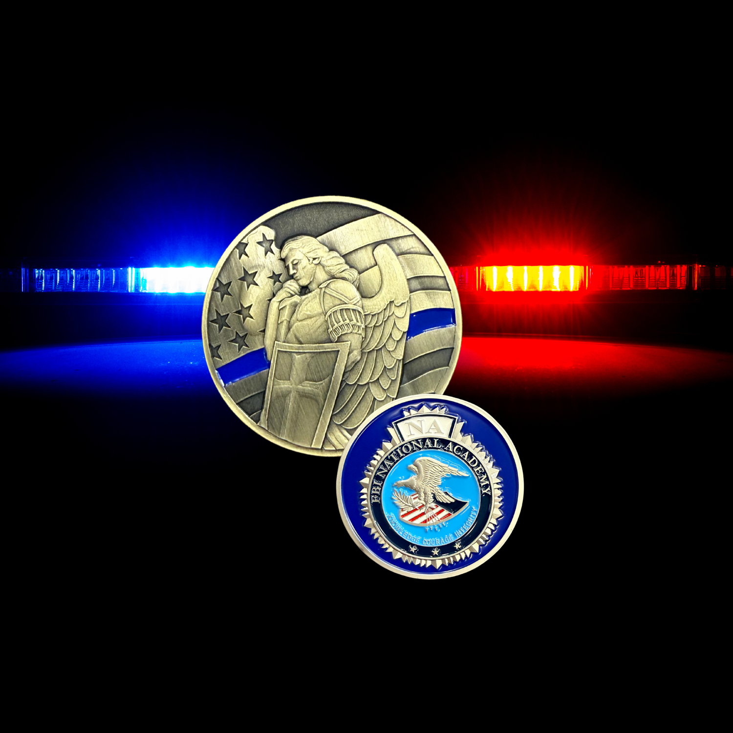 St. Michael Blue Line Coin
