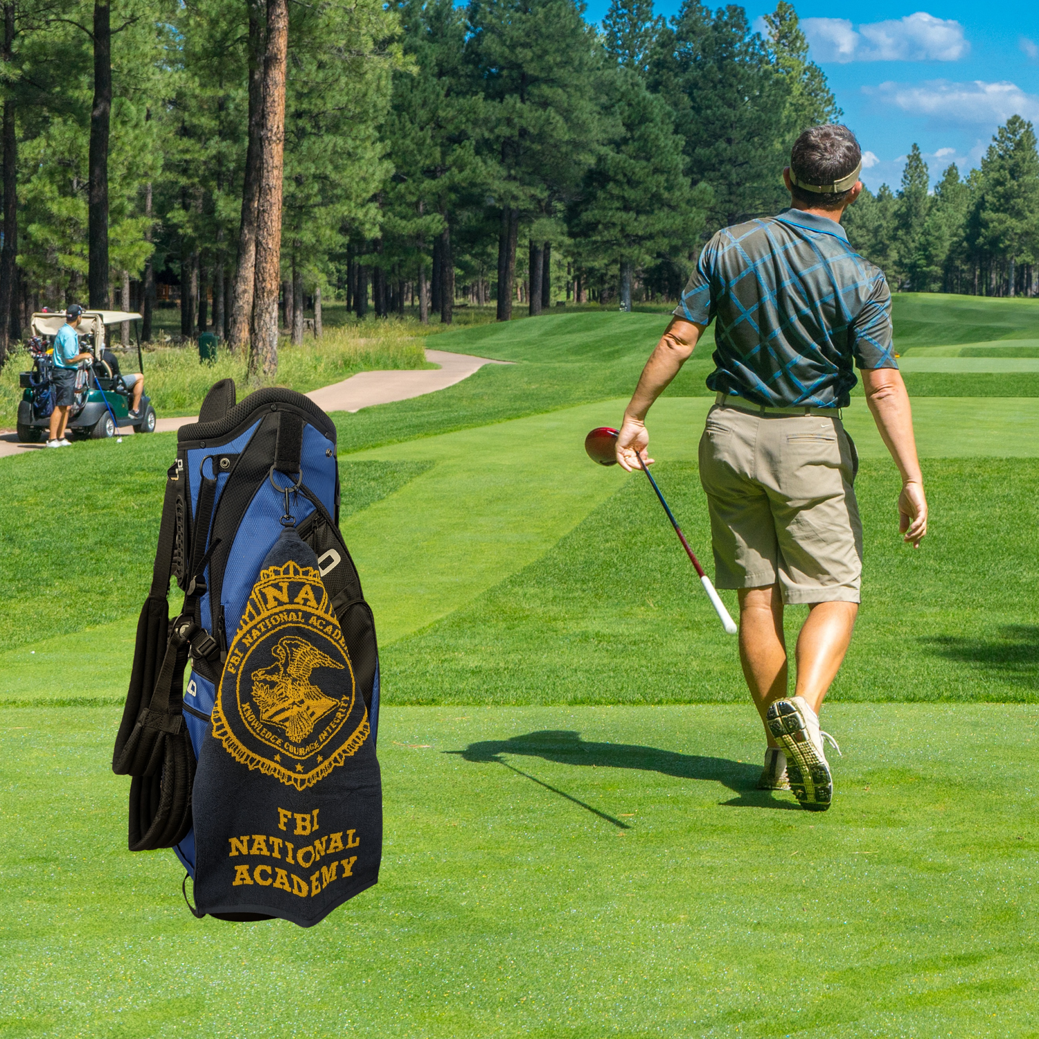16 x 24 Navy NA Golf Towel