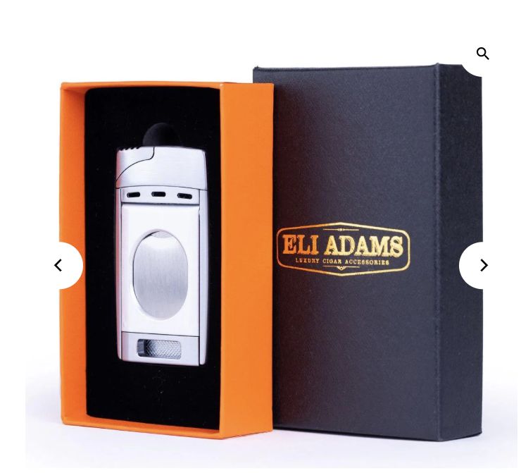 Torch Lighter w/ Cutter, color: silver