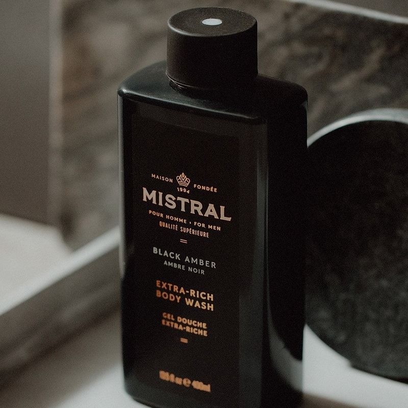 Gel Douche Black Amber de Mistral